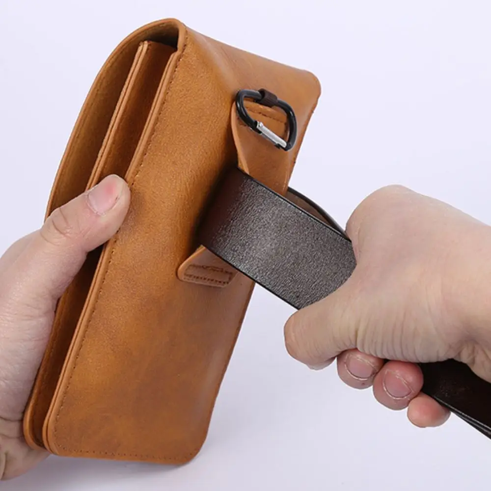 Large Capacity Mobile Phone Pouch Holster Sport with Metal Buckle Phone Belt Clip Holster Charming Waterproof