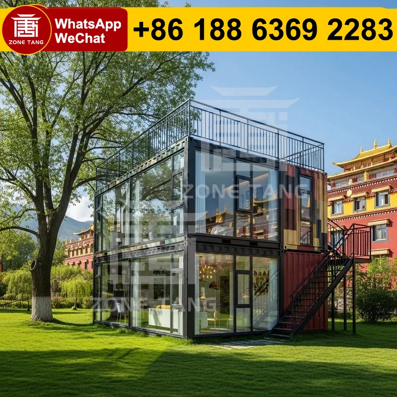 

Плоский пакетный дом Модульные дома Контейнерные здания Контроль температуры Магазин Контейнерный дом для продажи Роскошный удобный огнестойкий