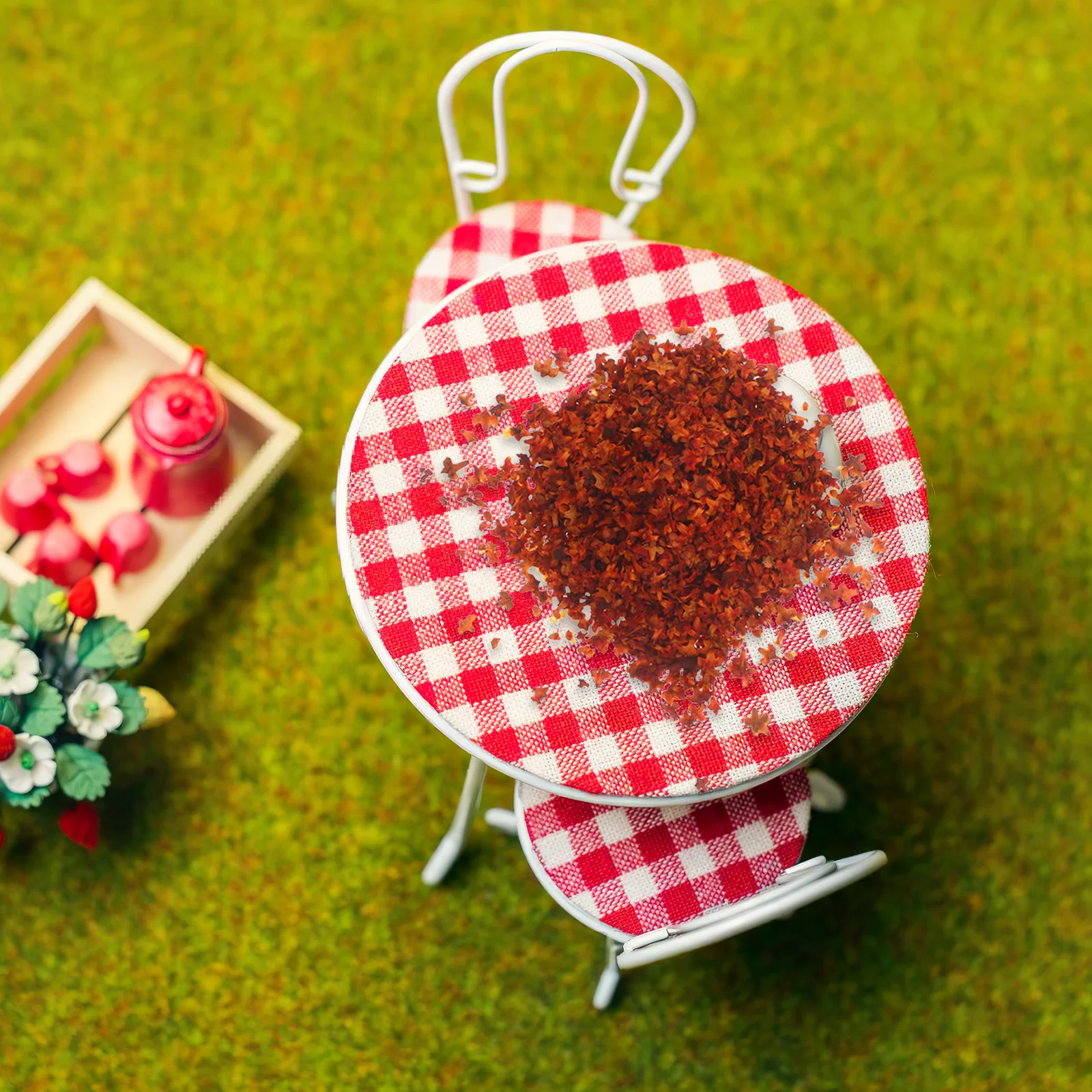 33ml colorido folhas de bordo decoração diy amigável personalizado decorações de outono casa material de base em miniatura folhas soltas de outono