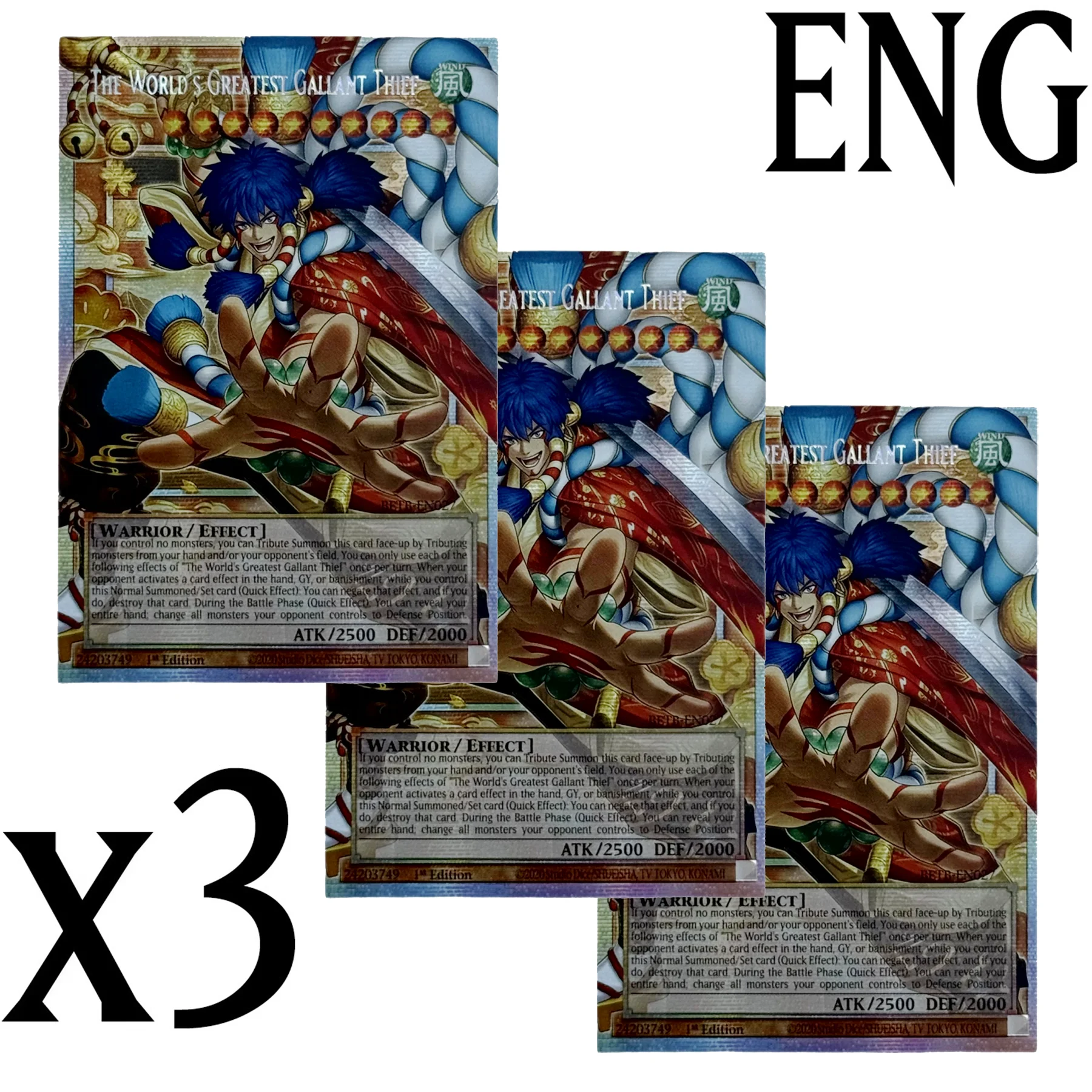 Yu-Gi-Oh! Sammlung DIY Proxy-Karten Pot of Sloth Dominusteer Rosepamela The Great Gallant Bandit Ultimate Sky Nicht Original – Detail 2