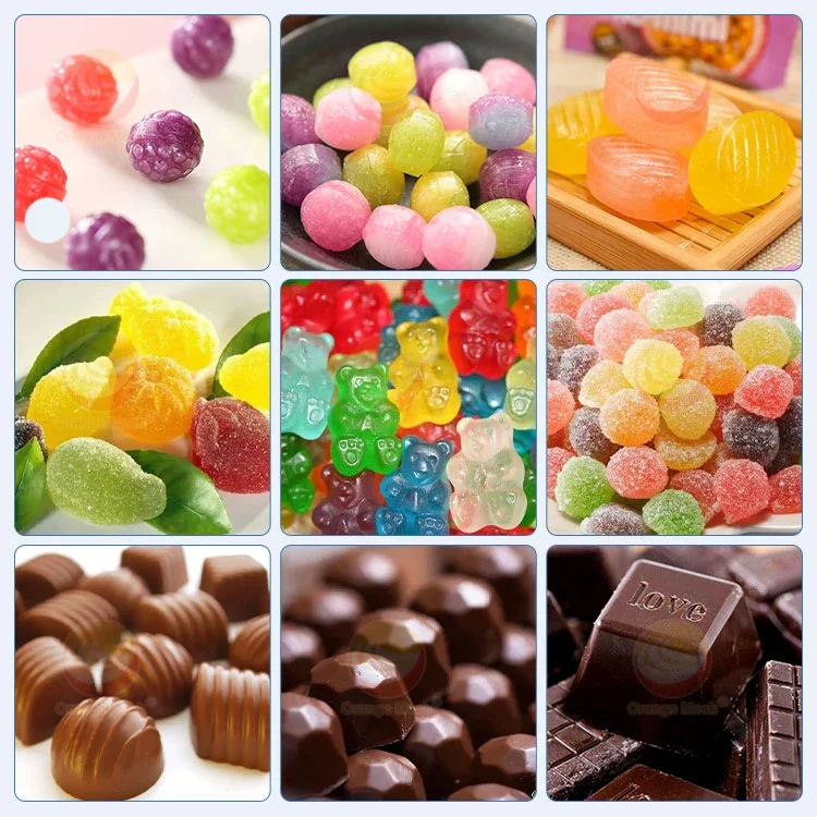 Chocolate Pour Desktop Vitamin Gummy Machine  Production  Bonbons Candy positor for Sale