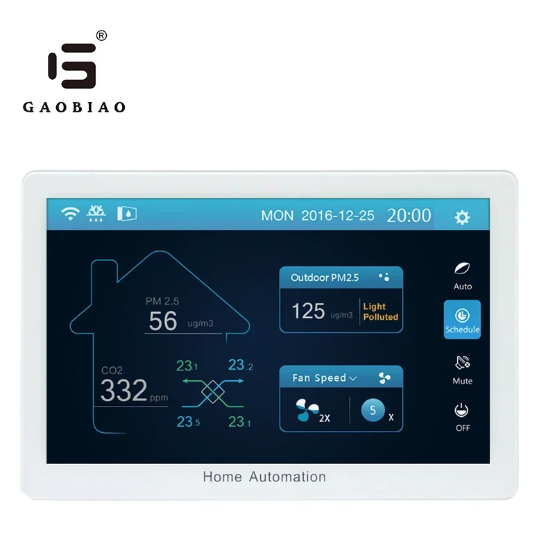 Gaobiao MCpad 2022 Hot Sale Koude Kamertemperatuurregelaar Slimme Thermostaat