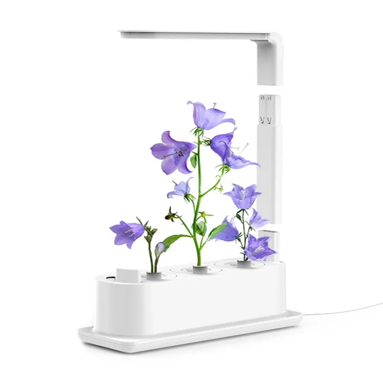 Cheap Led Indoor Hydroponic Herb Water Plant Desktop Smart Gardens with Plant Grow Light for Flowers and Vegetables