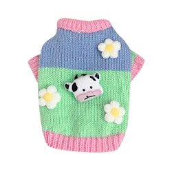 Winter Dog Sweater Cat Puppy Small Dog Clothing Coat Chihuahua Yorkies Shih Tzu Maltese Pomeranian Poodle Bichon Pet Clothes