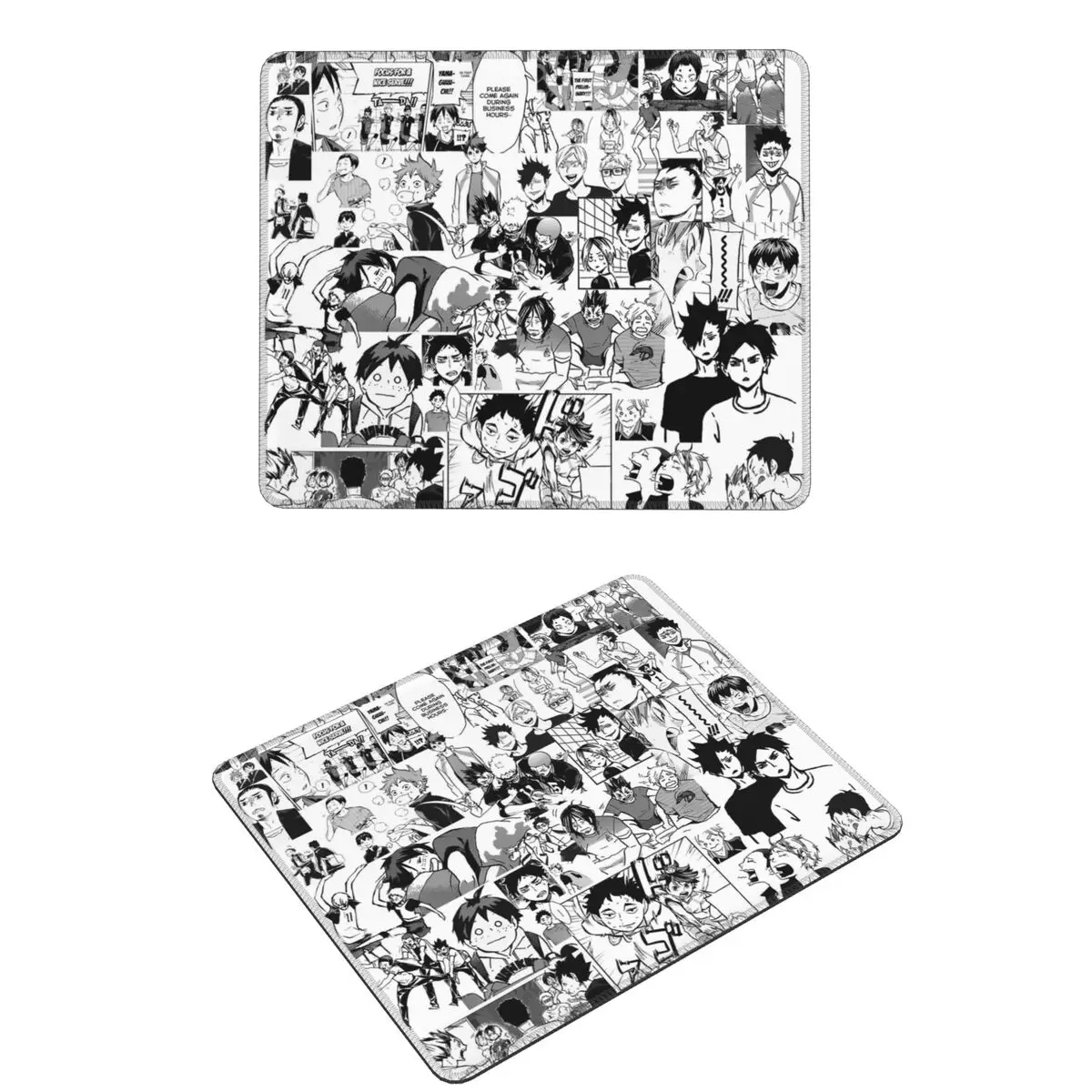 

Haikyuu!! - Manga Collage Mouse Pad Computer Keyboard Mouse Mat Gaming PC Desk Mat Office Table Mats