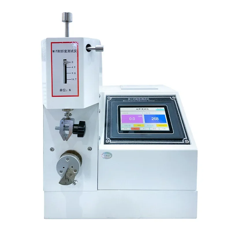 

Paper folding resistance tester MIT paperboard sheet material folding resistance detection
