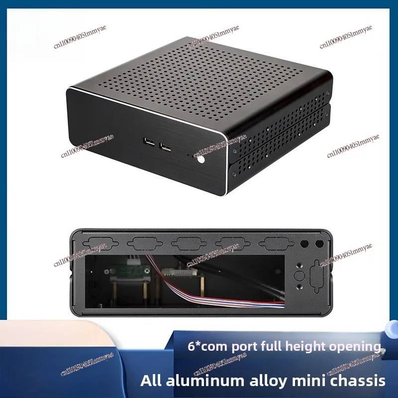 G70S 60S Aluminum Alloy Mini Case Full height Wall mounted Mini ITX Small Desktop HTPC Computer Case