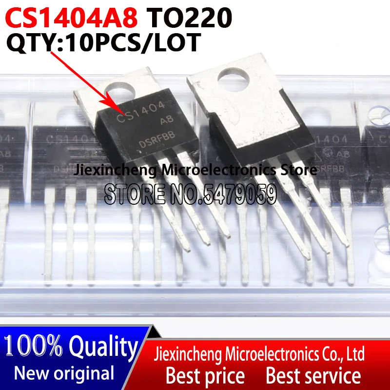 

CS1404 CS1404A8 TO-220 40V202A MOSFET 10 шт./лот новый оригинальный