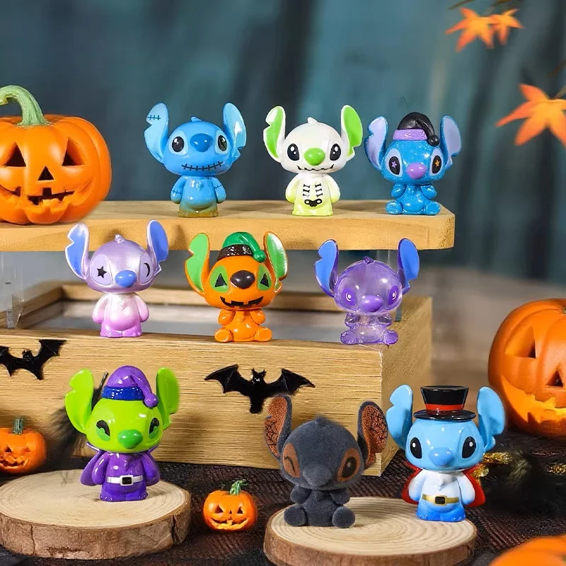 Original Stitch Grand Jester Studios Series Mini Blind Bag Kawaii Action Figure Model Desktop Decor Lovely Toy Halloween Gift
