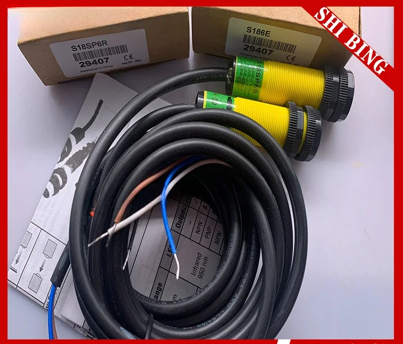 Interruptor fotoelétrico tipo ponto S18SN6R S18SP6R S186E sensor