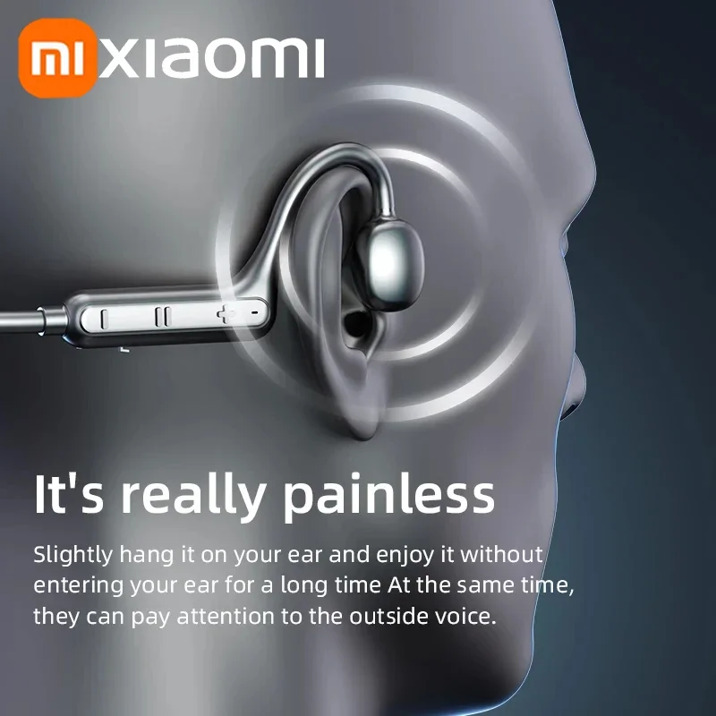 Xiaomi Bluetooth Earphone Neck Mounted Wireless Headset open-back earphones High Power smooth Sound Conduction Long Battery Life