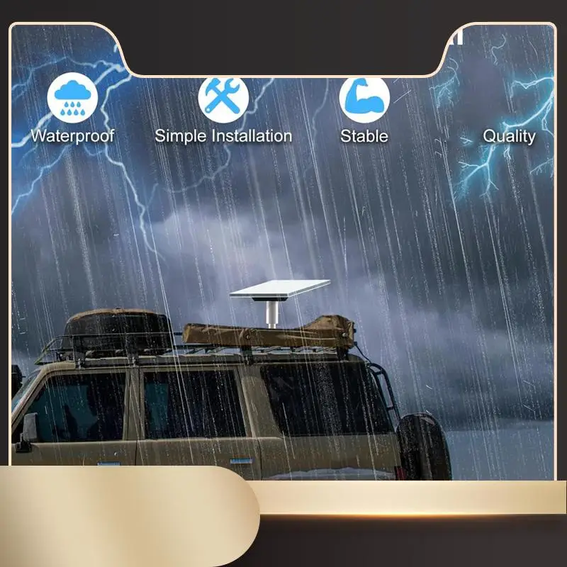 

Для мини-комплекта крепления Starlink для автофургонов, яхт, кемперов — крепление на багажник на крышу и хомут с трубой из нержавеющей стали-N36R