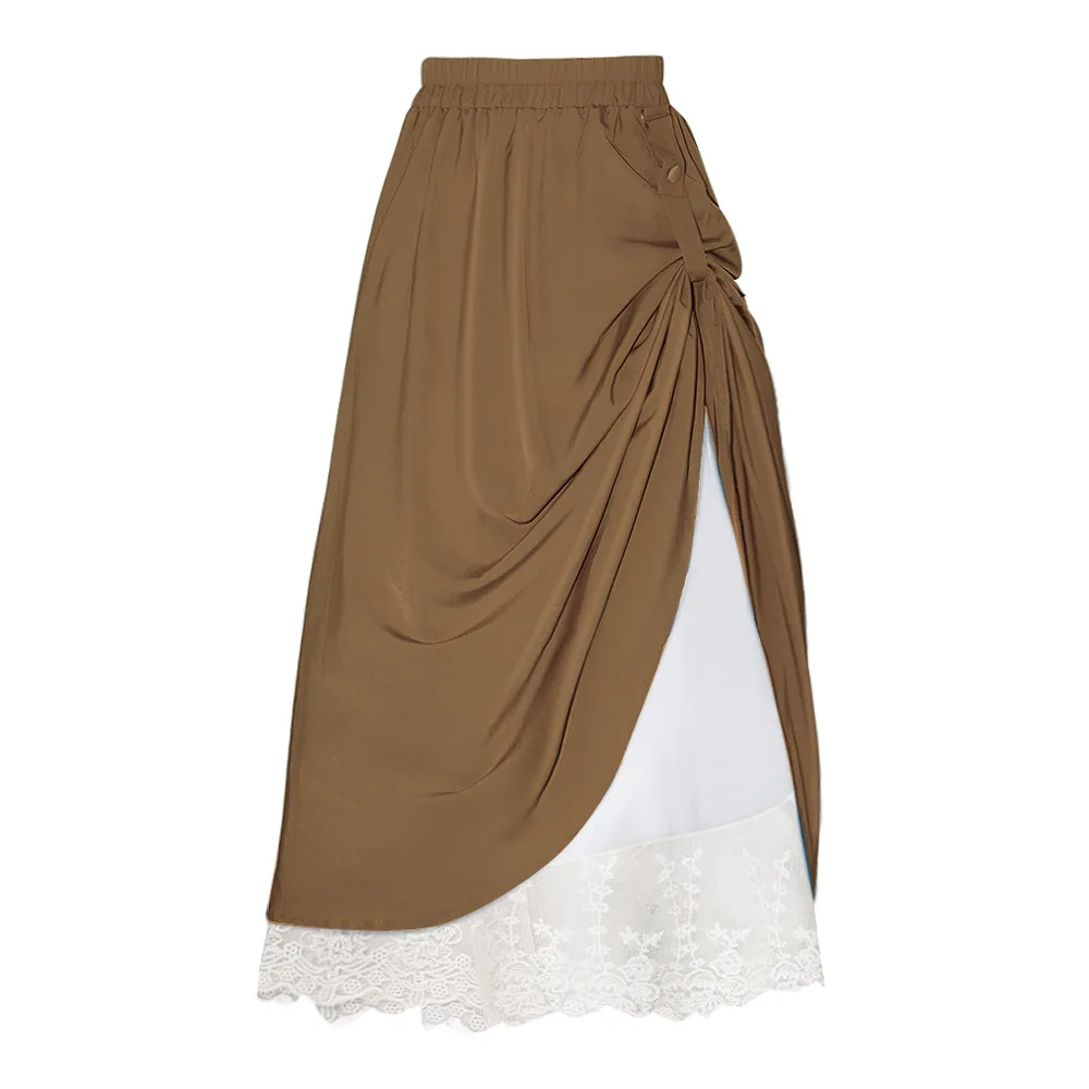 กระโปรงสตรีสไตล์สตีมพังก์ โกธิ - Skirts บทวิจารณ์และราคา