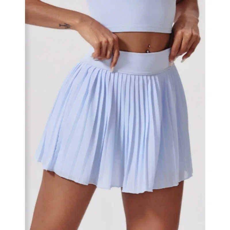 

Теннисные юбки с карманами, женские спортивные шорты для гольфа и фитнеса, колготки с высокой талией, шорты для бега для йоги, юбка, одежда для спортзала