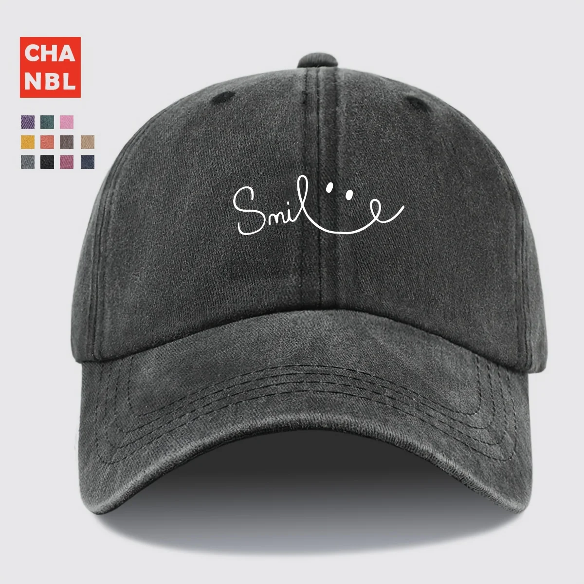 Hats for Autumn and Winter, 's Face Enhancing Baseball Caps, Duck Tongue Hats, New Casual Versatile Men's Sun Big Head Circumfer