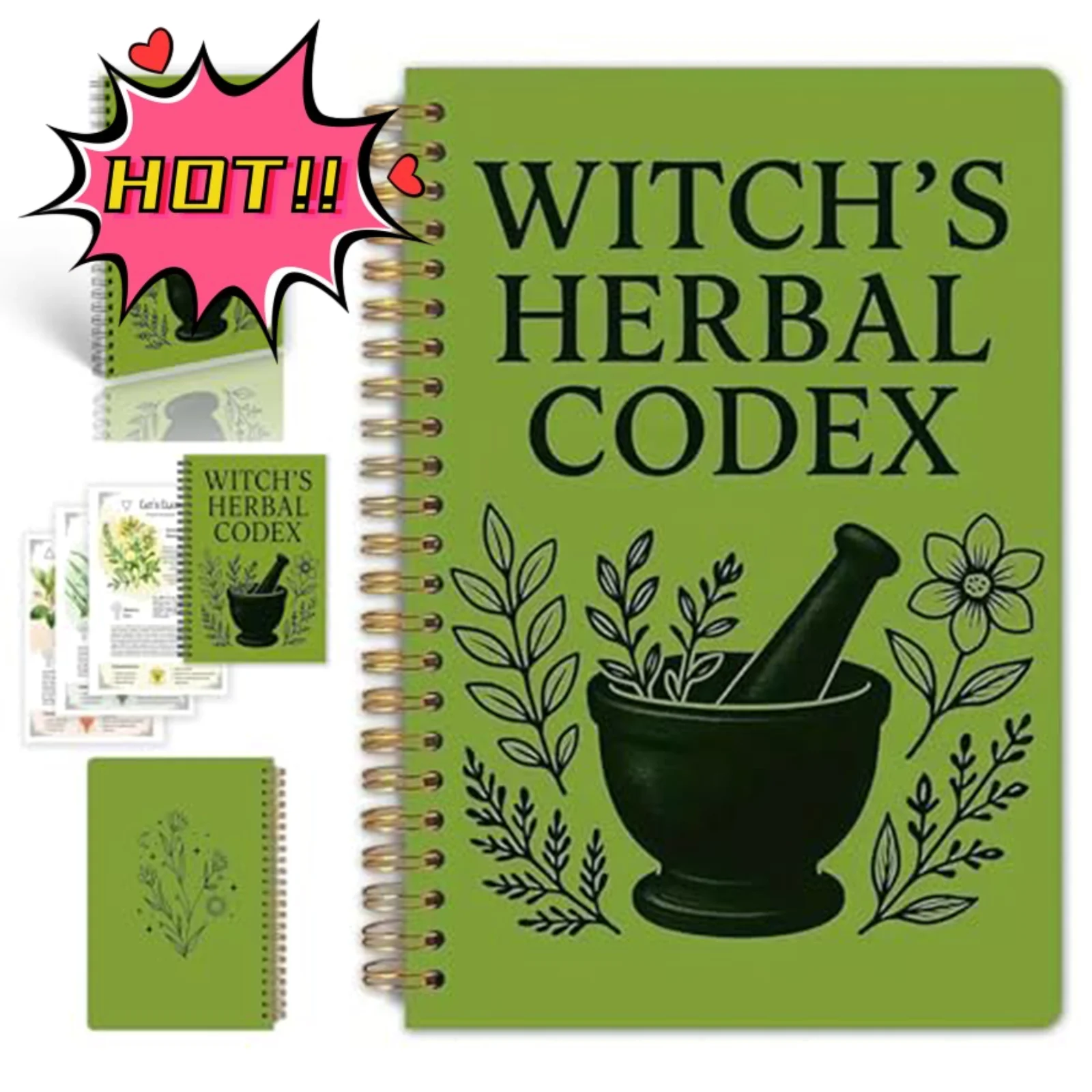 The Enchanted Herbalist'S Grimoire: دليل ساحرة لزراعة سحرية وعلاجات عشبية وصياغة رمزك الشخصي في علم النبات #2