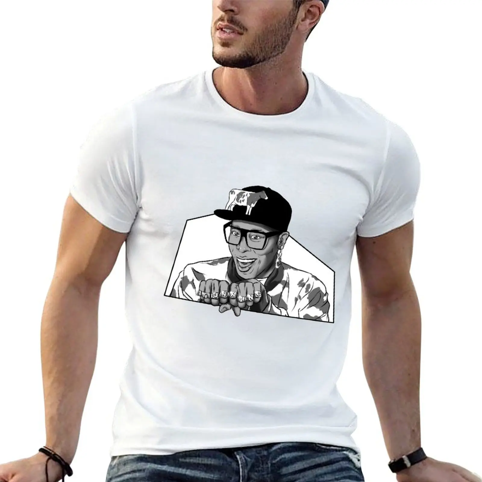 Camiseta Monique Heart, camisetas de anime para hombre, camisetas de algodón para hombre, camiseta de verano