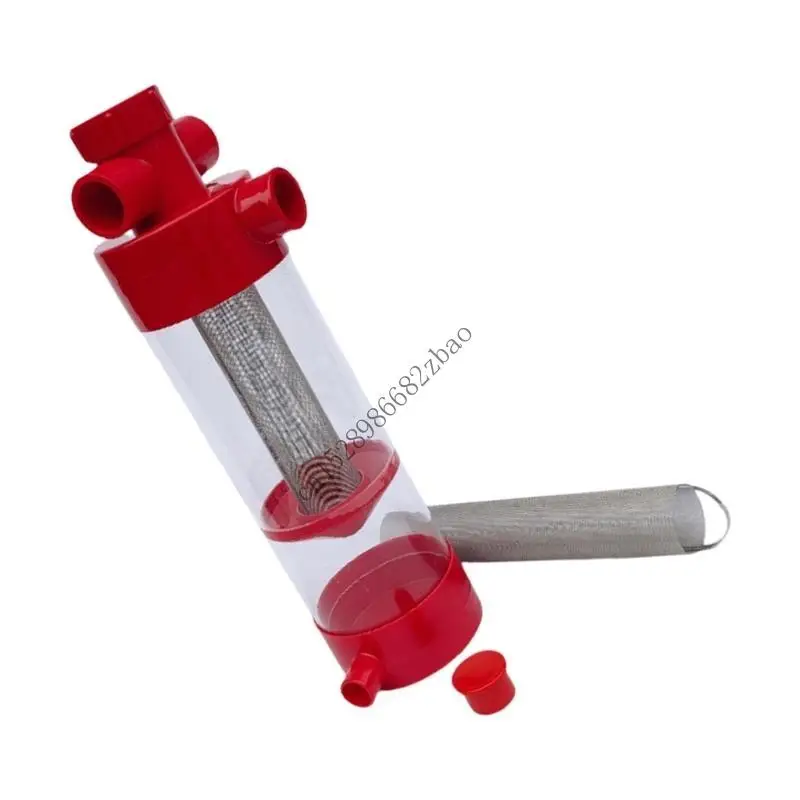 H7EA Аквариумные отходы Коллекционер Эффективный Фекальный Фекальный инструмент для удаления фекалий для солончатых рифов пруд