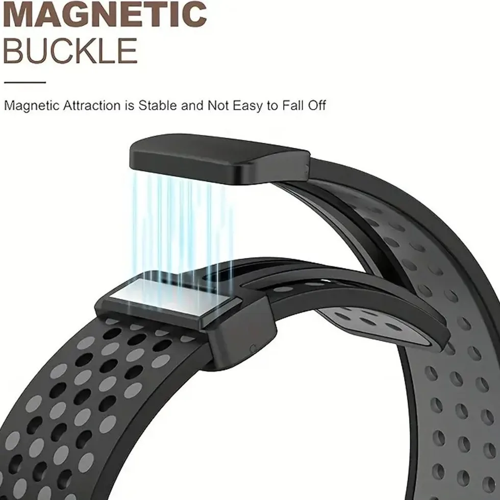 Magnetic sports strap for Apple watch band 45mm 44mm 42mm 40mm 41mm 38mm Silicone Bracelet iWatch Series Ultra 49mm 9 8 SE 7 6 5