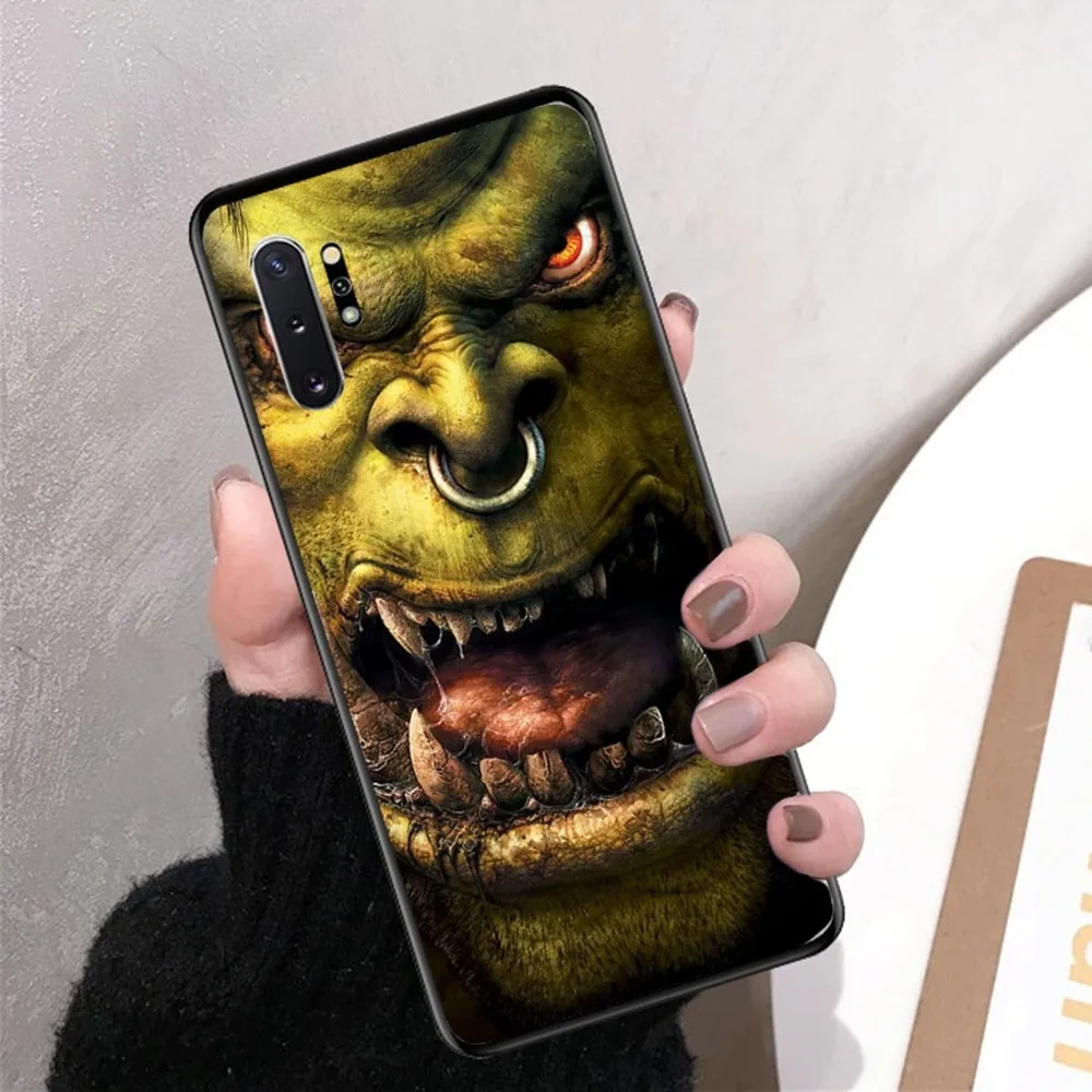 W-World Of W-Warcraft Phone Case For Samsung Note 8 9 10 20 Pro Plus Lite M 10 11 20 30 21 31 51 A 21 22 42 02 03