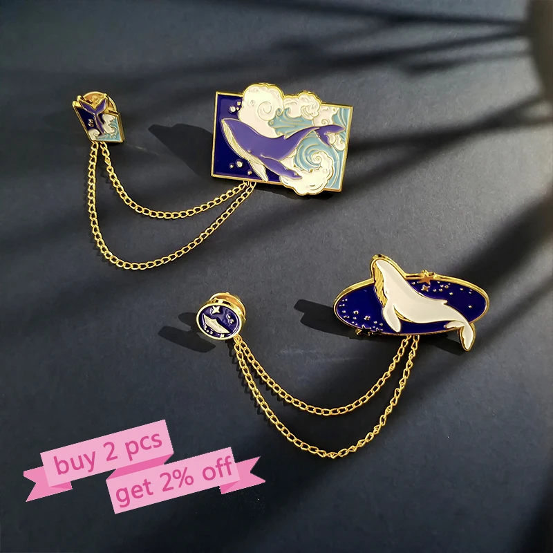 Sun ChainเคลือบPins Custom Oriental Fantasyเข็มกลัดLapel Badgeกระเป๋าการ์ตูนของขวัญเครื่องประดับสําหรับเพื่อนเด็กสีขาวCraneสีแดง