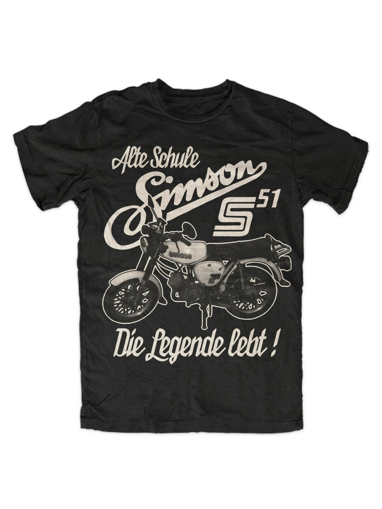 Simson The Legende Cult Schwalbe S50 S51 Motorcycle T-Shirt. Premium Cotton Short Sleeve O-Neck Mens T Shirt New S-3XL