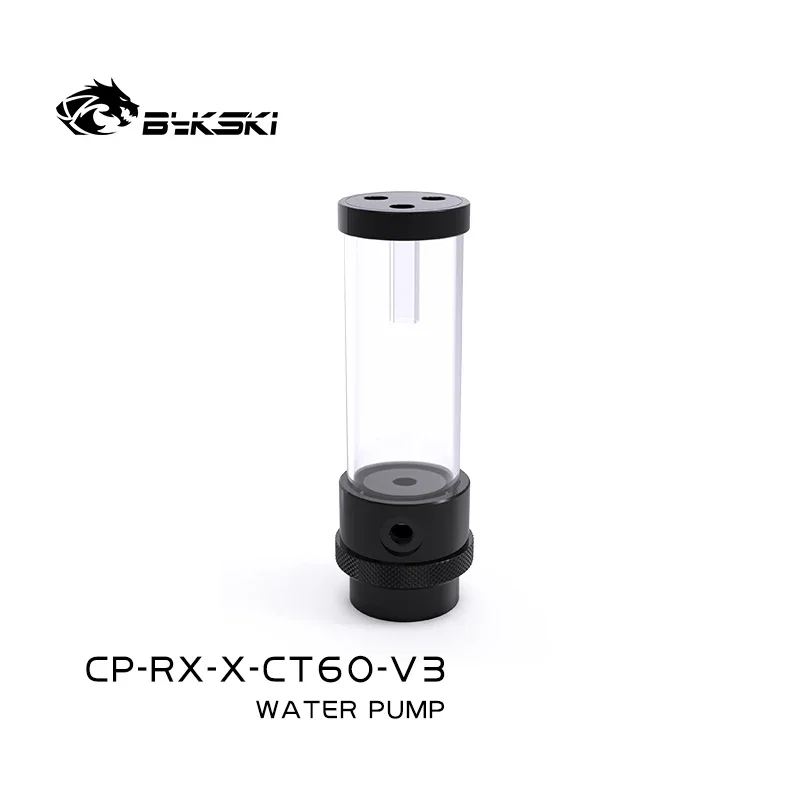 Bykski AIO Combo DDC Pump Box + Reservoir 3900RPM /Flow Lift 4 Meter 750L/H,Water Cylinder POM Tank 100/150/200 CP-RX-X-CT60-V3