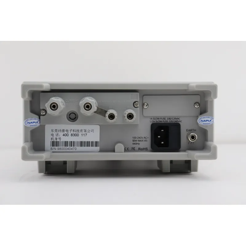 PM9804 High Precision Level 0.5 LED Tester 220V Digital Power Meter for AC DC Voltage Current Measurement RS232 Communication