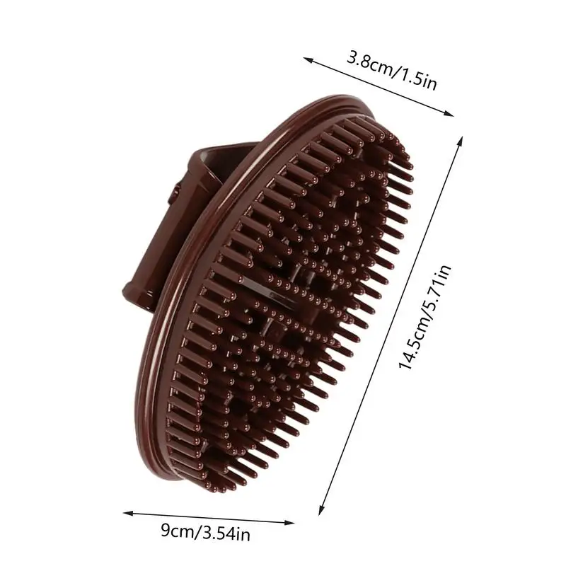 Body Anti-Cellulite Meridian Brush Manual Spa Massage Comb Multipurpose Body Scraping Tool for Back Legs Arms Thigh Shoulder