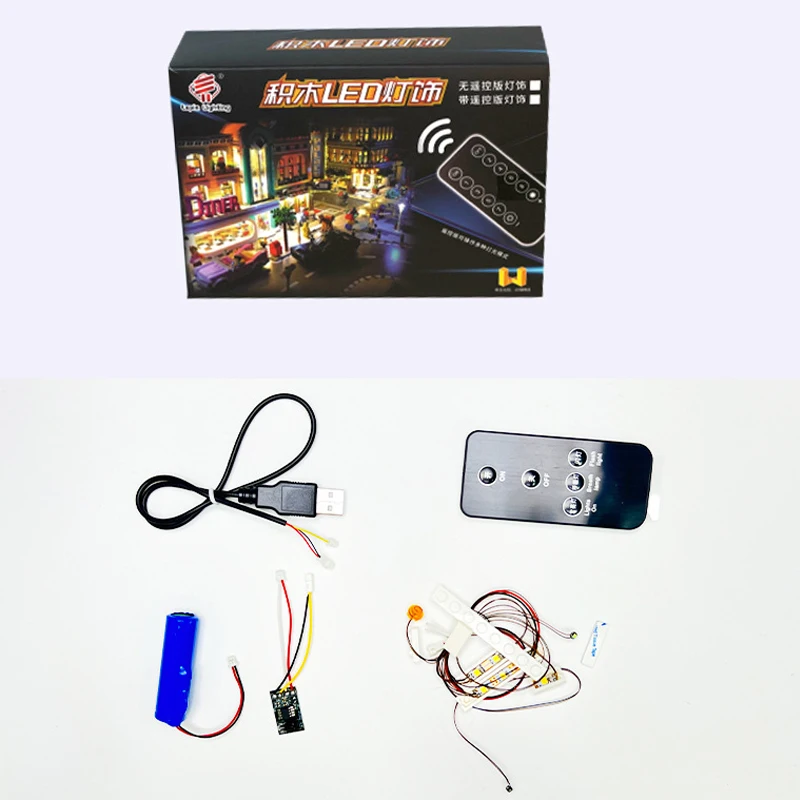 Kit de luz LED Premium DIY para Lego 76402 (solo luz LED, sin modelo de bloques) Ilumina sus creaciones