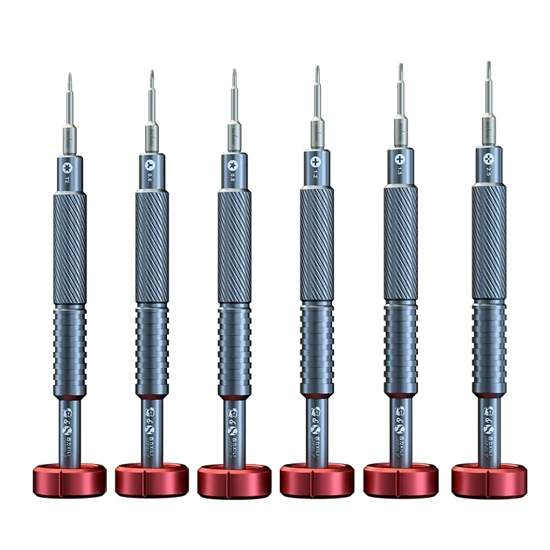 MECHANIC XILI S2 Precision Screwdriver 6in1 Screwdriver Set T2 Y0.6 Torx 0.8mm Hex T2 for iPhone Disassembly Phone Repair Tools