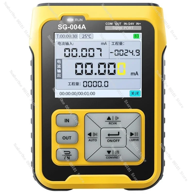 Multi-Function Signal Generator 4-20ma Analog Current Voltage Thermocouple Resistance Process Calibrator