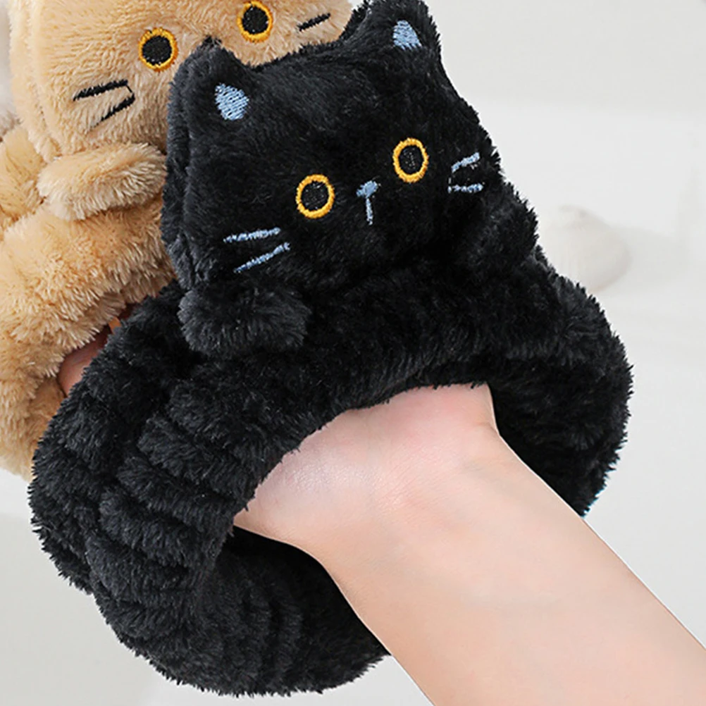 

2pcs Cat Headband for Skincare Face Washing Hairband Women Creative Fashion Hair Hoop Reusable Shower Headbands Bundle
