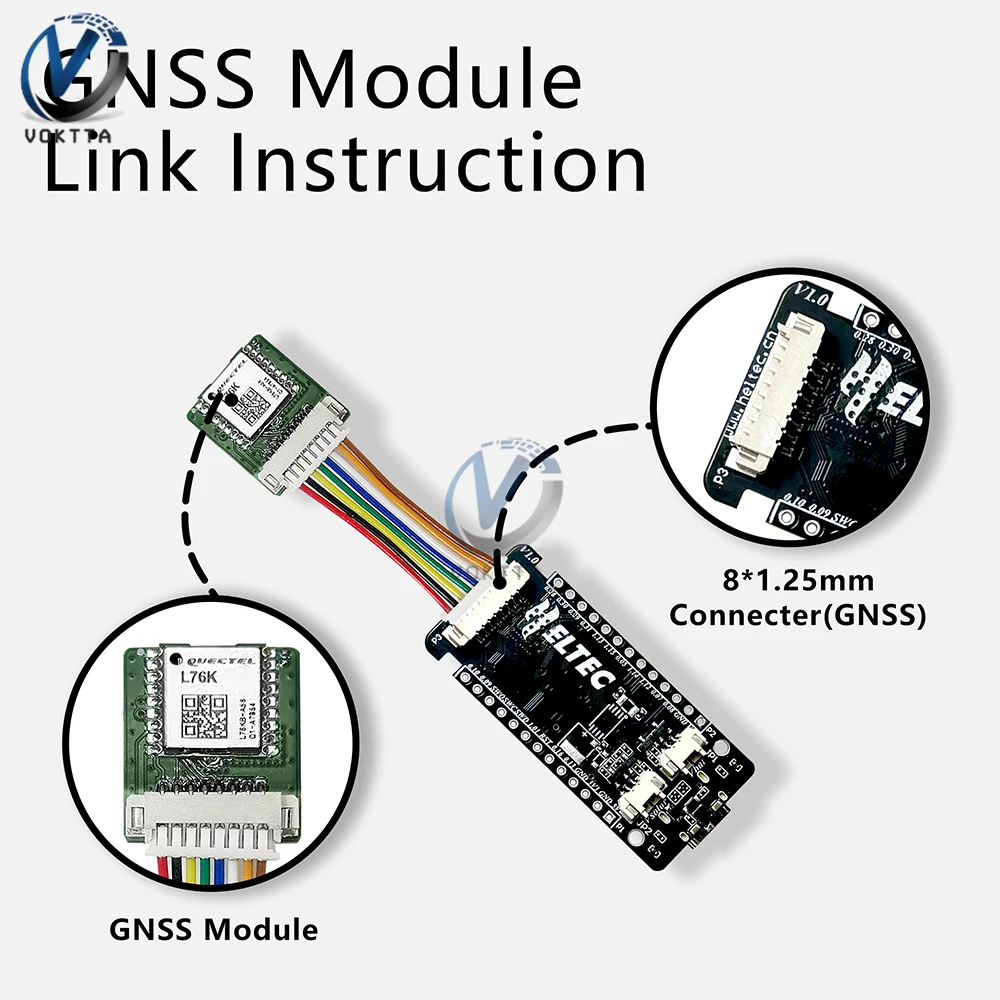 Meshtastic Tracker Nordic nRF52840 SX1262 LoRaWAN LoRa Arduino Positioning Devboard Low Power TFT Display BLE WiFi Heltec T114