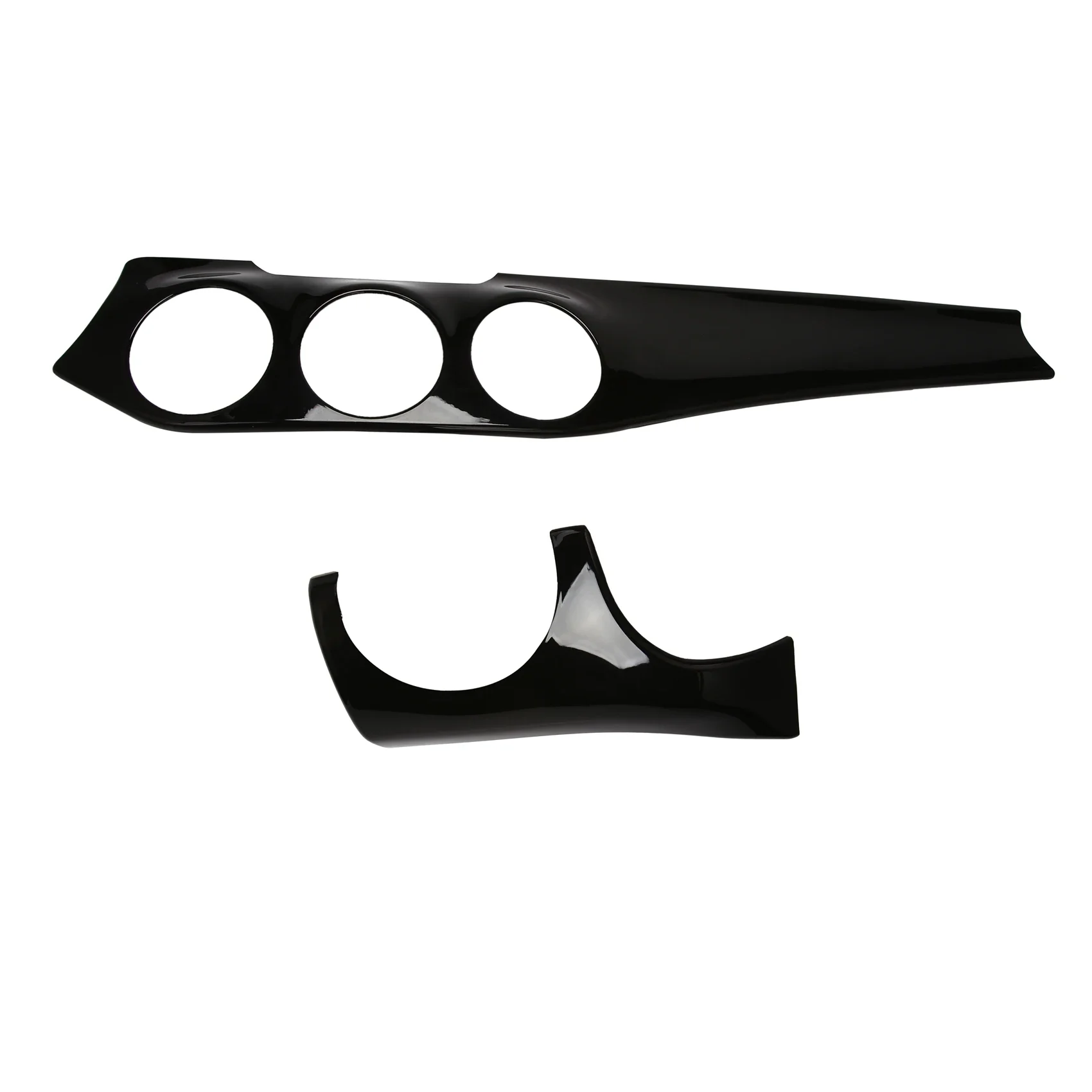 2 PCS Dashboard A/C Panel Trim Strips and Air Outlet Panels for Mercedes Benz W176 GLA X156 CLA C117 13-19 LHD Accessories view 6
