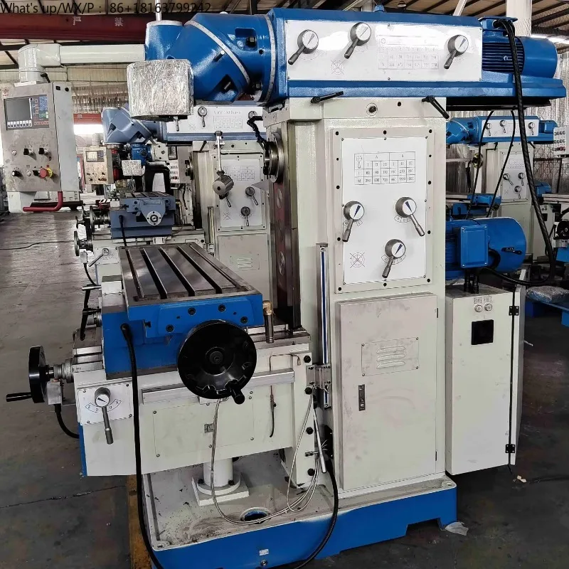 Fresadora universal pesada com mesa rotativa