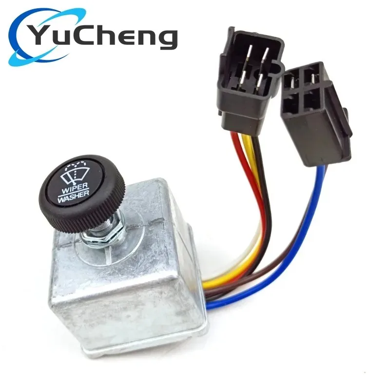 

7560026 75600-26 Brand New Wiper Switch with Knob FOR Peterbilt 300 Series 220 378 379 387 75600-26 577.75633 7560026