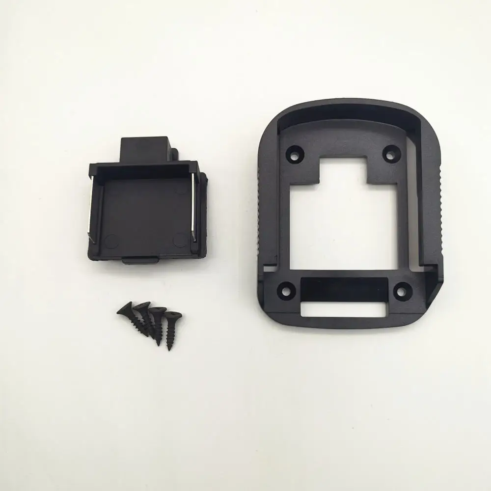 Battery Adapter Mount Dock For Makita BL1830 BL1430 BL1860 Power Tool Parts Storage Shelf Workbench Wall Organizer Bracket