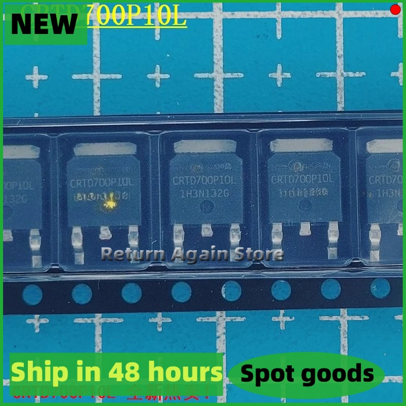 10 Buah/Banyak CRTD700P10L 700P10L MOS 100V 26A TO252