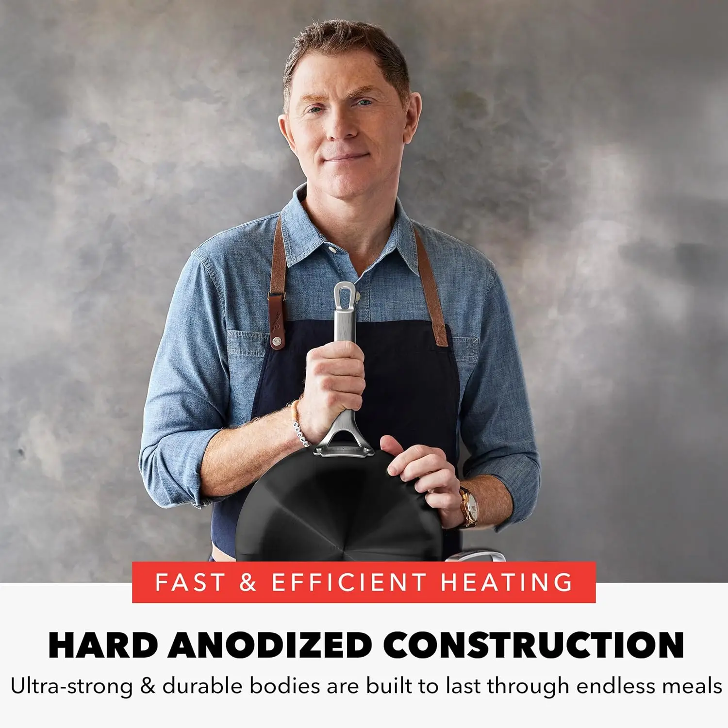 طقم أواني طهي صلبة مؤكسدة غير لاصقة مكونة من 10 قطع، أوعية ومقالي سيراميك خالية من مادة PFAS، مناسبة للحث، مقالي، مقلي، طقم صلصة، مخزون