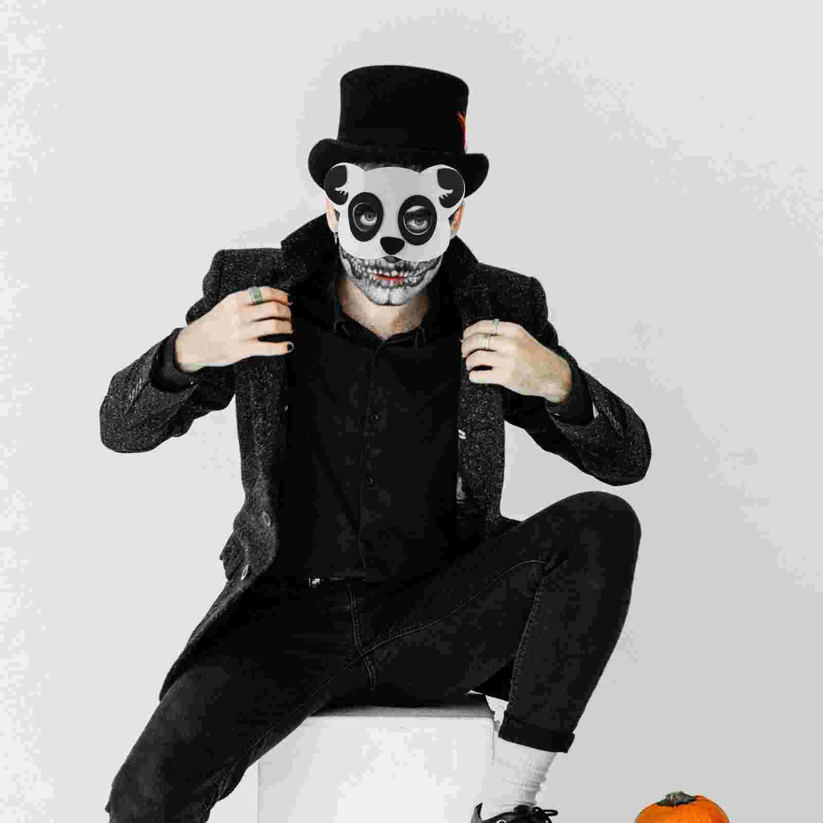 10 stücke Cosplay Cartoon Tier Maske Cartoon Panda Maske Halloween Party Cosplay Maske