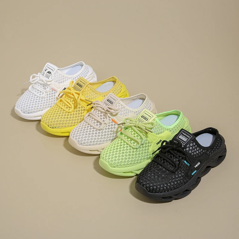 2026 Summer Hollow Baotou Sandals Women's Mesh Half Slippers Sports Slippers