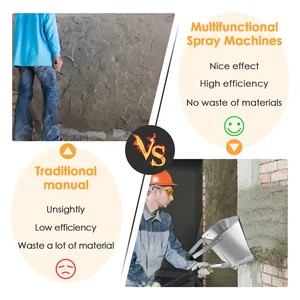 Zementmörserpulverizerpistole, Stuckschaufel, Trichterpfanne, Luftmalerei, Schweißbrenner, Gips, Deckenfarbe, Wand 10 Hauptverkaufsdecke Pistole - №1