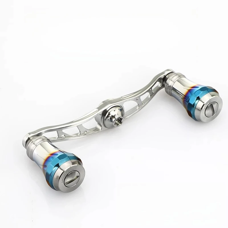 

Fishing spinning wheel water drop double rocker arm handle modified carbon fiber shake grip pill YNS06B