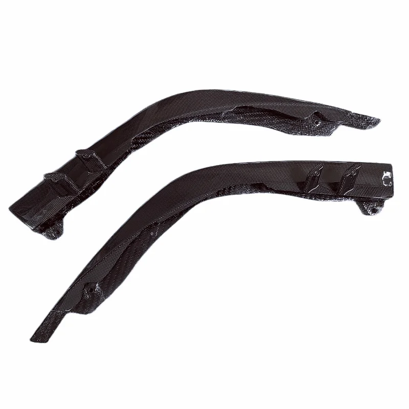 

Dry carbon fiber N-style front bumper corner pack for Ferrari F8 Tributo Spider body kit front middle and rear diffusers