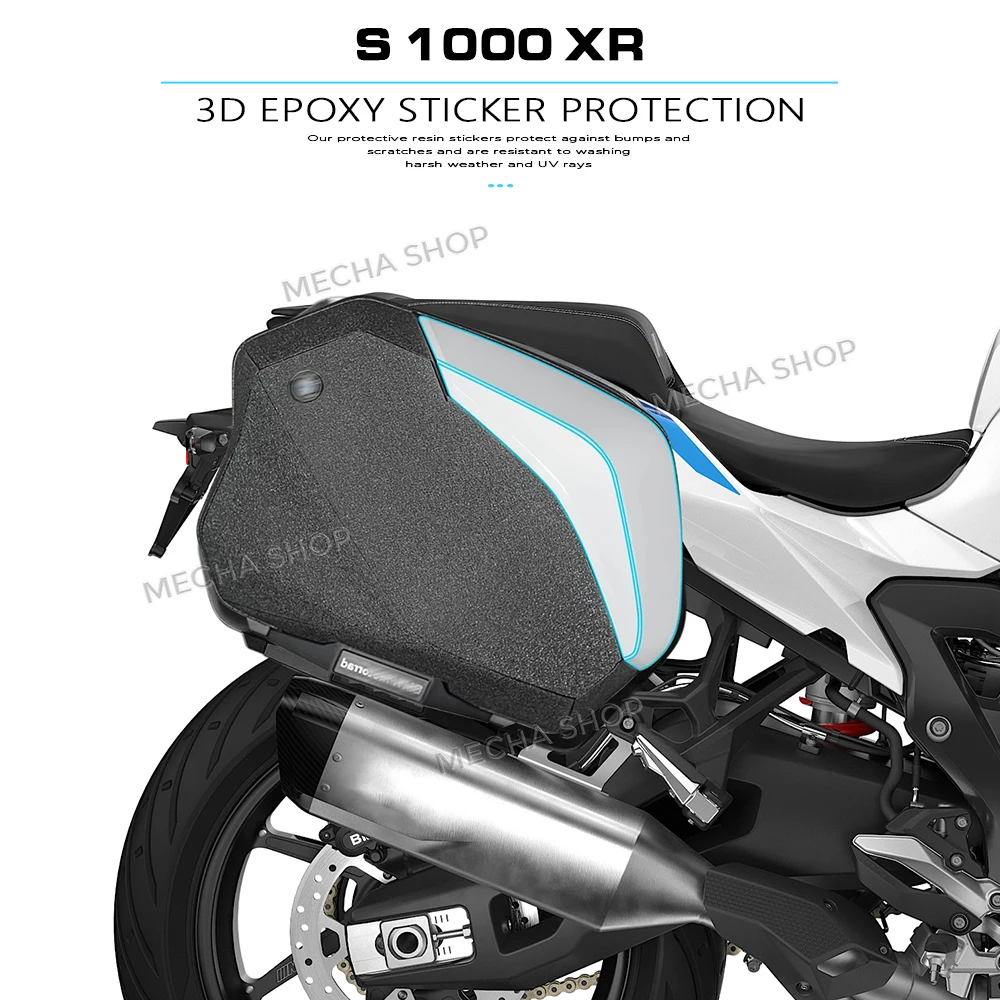 

s100xr 2025 Suitcase Stickers EVA Anti-slip Protection Pad Motorcycle Accessories Kit For S 1000 XR S1000 XR 2022-2026