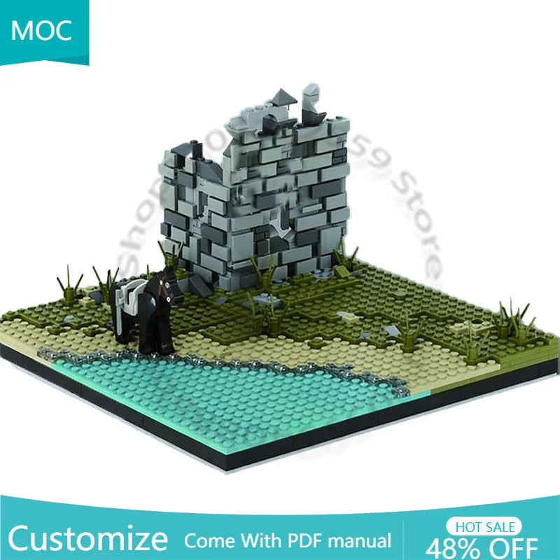 

682 PCS Modular Building scene MOC Customize Modular Building Block Model Creative Design Simple Popular DIY Assembly Toy Gift