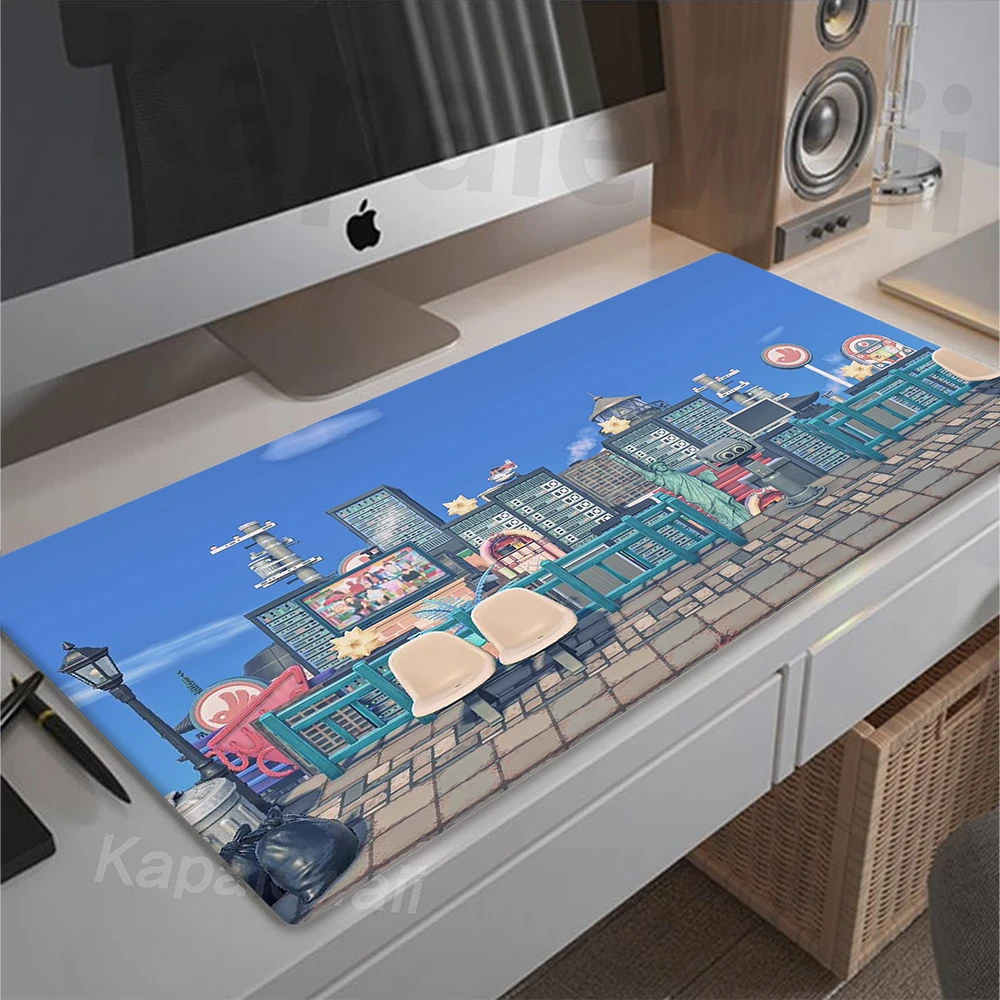 Grande Anime Kawaii Cute Mouse Pad Pc Gamer Cartoon Mousepad HD Print Gaming Keyboard Pad XXL Table Carpet tappetino da scrivania in gomma