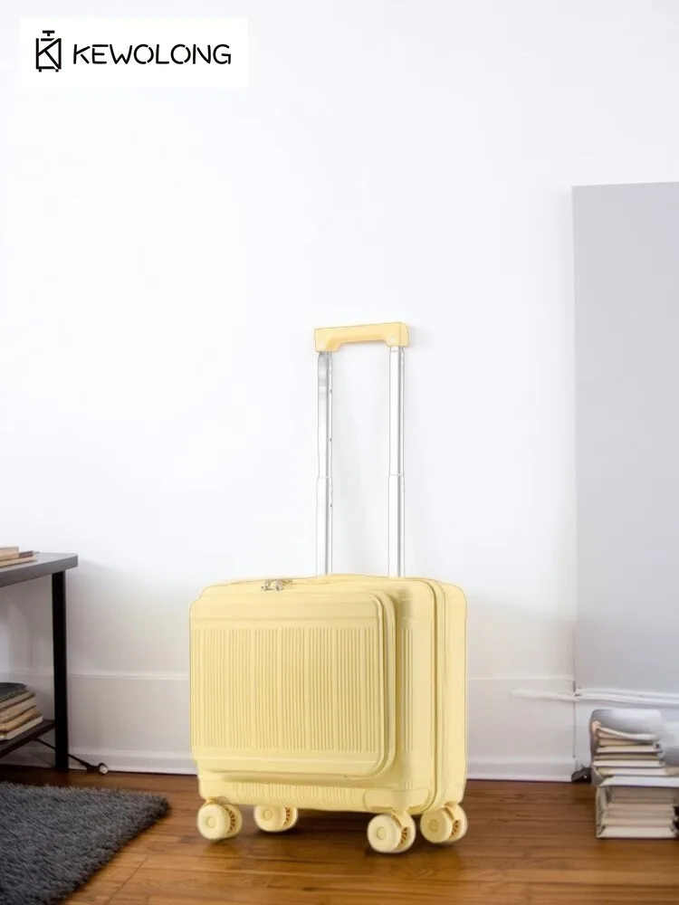 

Ручная кладь с передним отверстием 16 дюймов, деловая сумка для дома с замком TSA, легкий и расширяемый чемодан