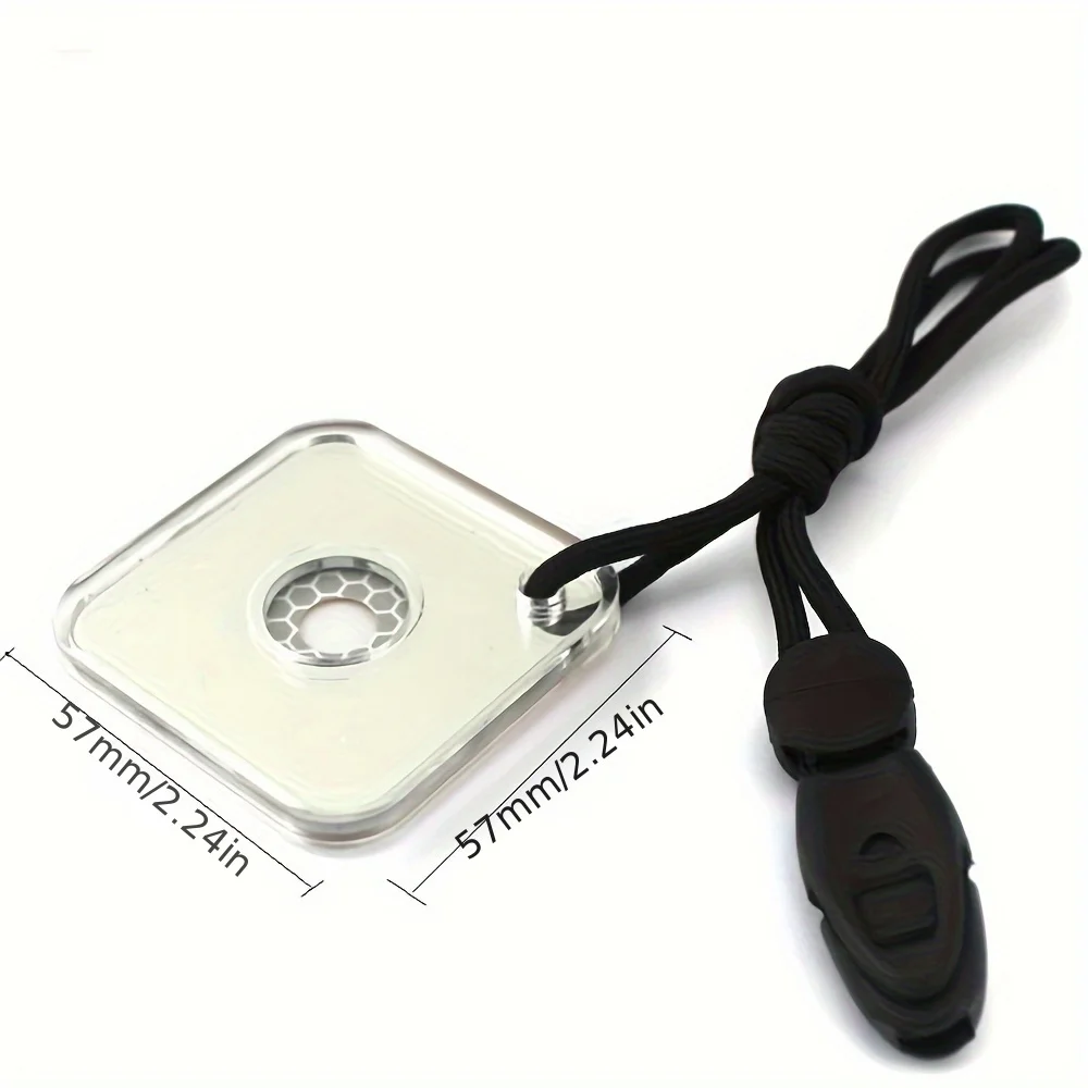 Outdoor Survival Reflective Signal Mirror for Hiking Camping Emergency Practical Daylight Reflective Tool First Aid Supplies S/L